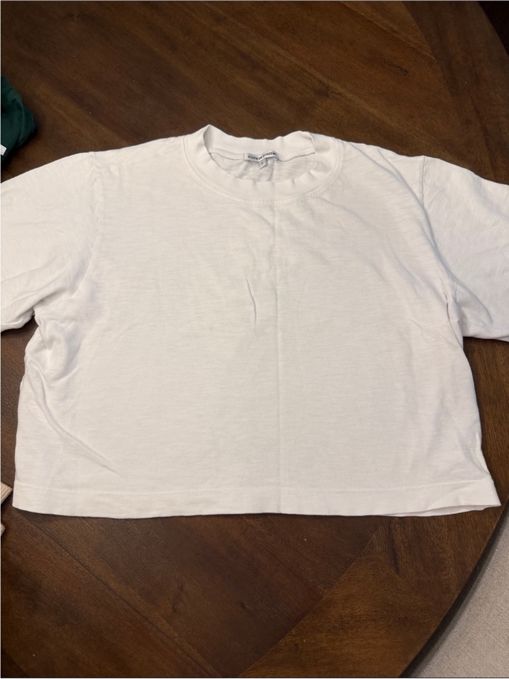 Cotton Citizen White Tokyo Short Sleeve Crew Tee